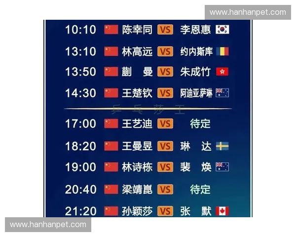 全程掌握比赛进度 乒乓球赛程表模板助您轻松安排赛事时间